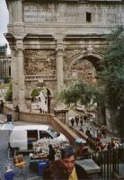 Septimius Serverus Bogen Panorama