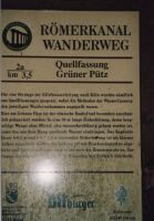 Schild: Quellfassung